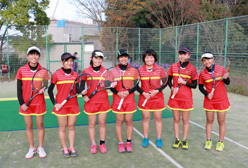 女子テニス部 樟南高等学校